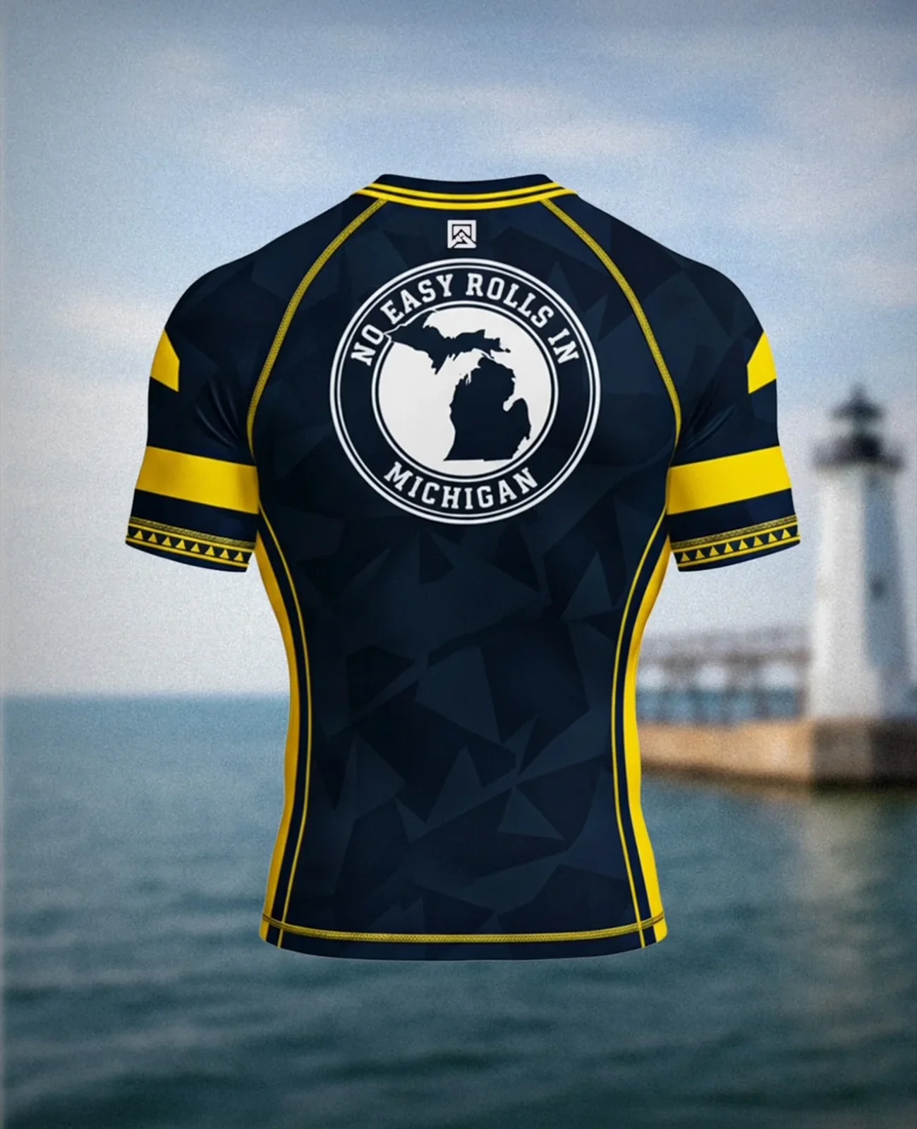 Michigan Jiu-Jitsu Rashguard - Image 2