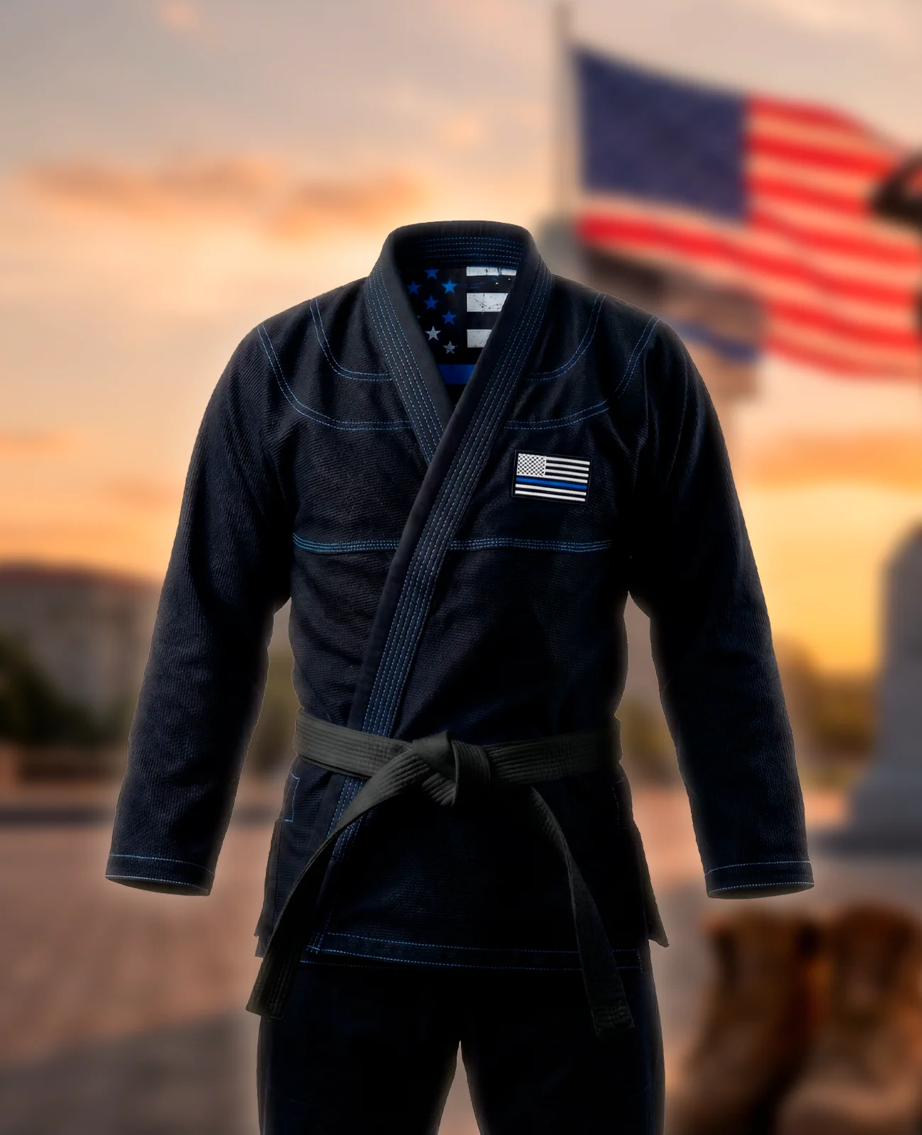 Pre-Order Back The Blue Sublimation Gi - Image 3