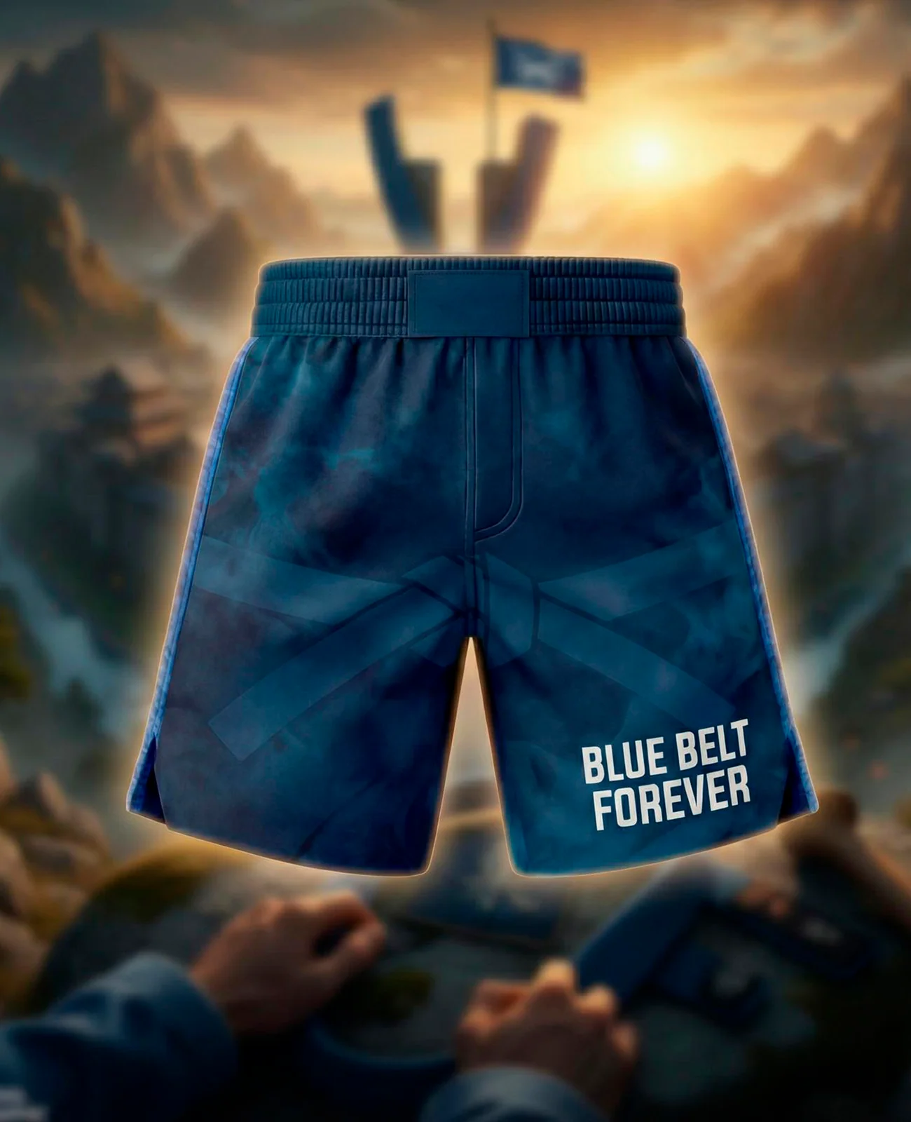 Pre-Order Blue Belt Forever Shorts