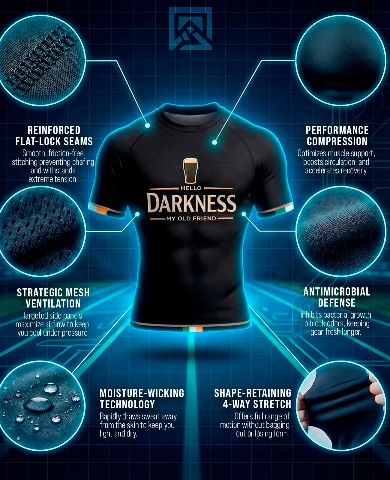 Pre-Order St. Patrick Spirit Rashguard - Image 5