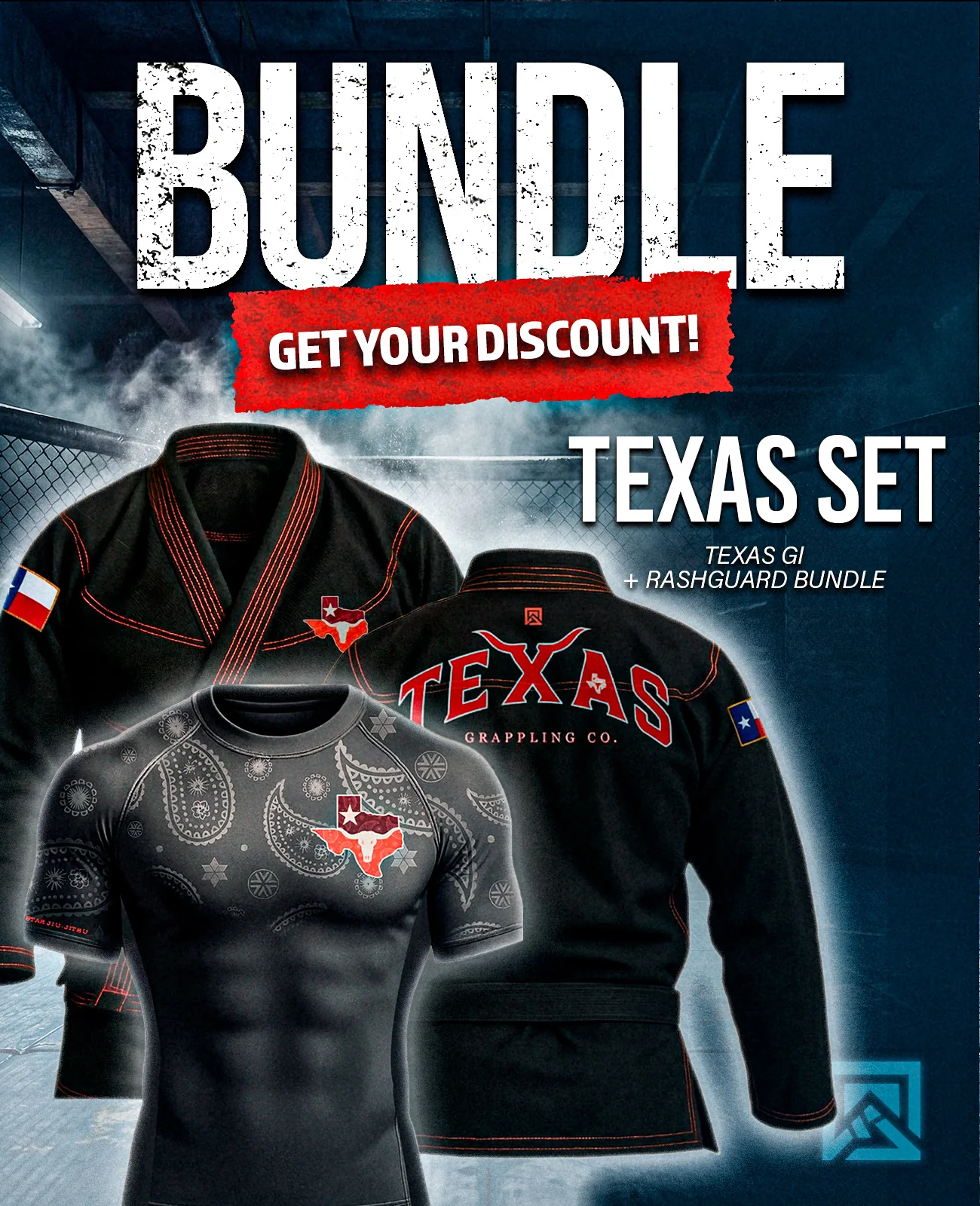 Texas Gi + Rashguard Bundle